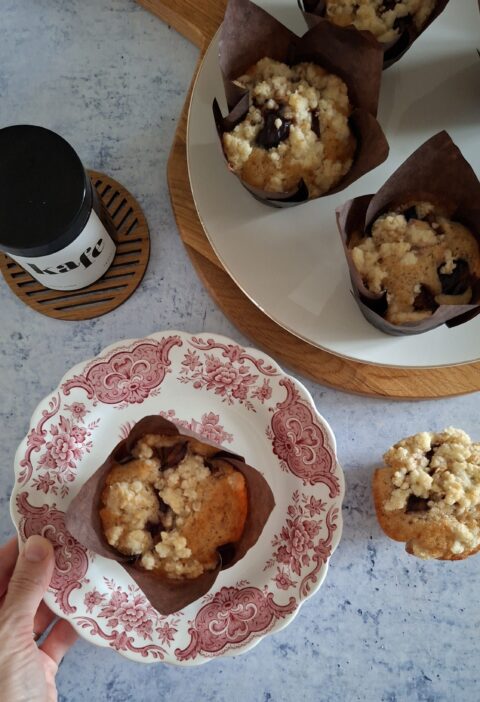 švestkové muffiny