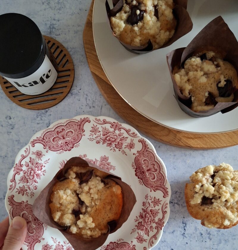 švestkové muffiny